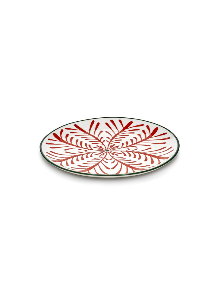 Serax - Waww La Table - Ontbijtbord Roodgroen Bazaar - Set van 4