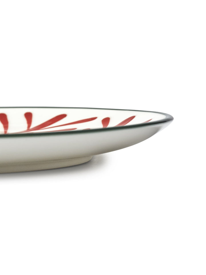 Serax - Waww La Table - Ontbijtbord Roodgroen Bazaar - Set van 4