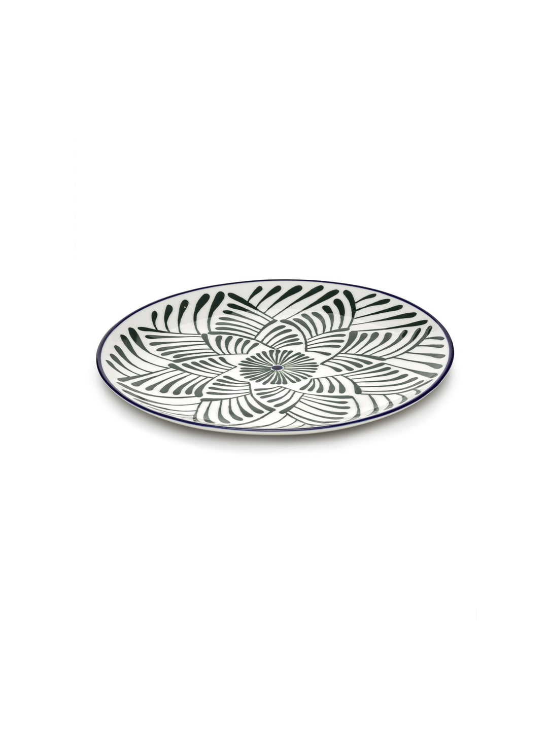 Serax - Waww La Table - Ontbijtbord Groenblauw Bazaar - Set van 4