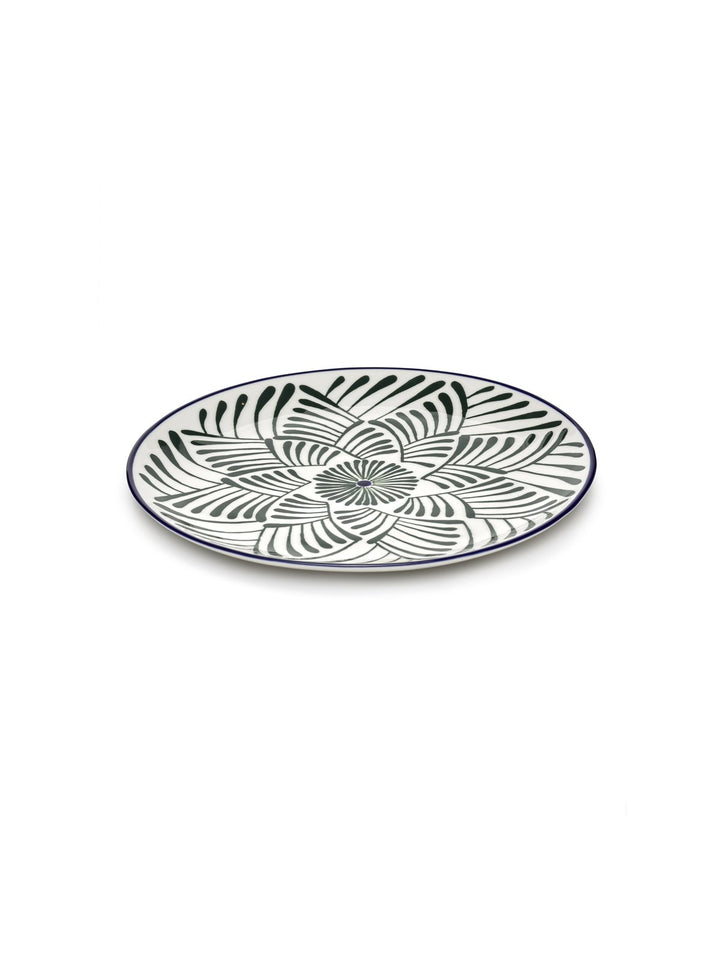 Serax - Waww La Table - Ontbijtbord Groenblauw Bazaar - Set van 4