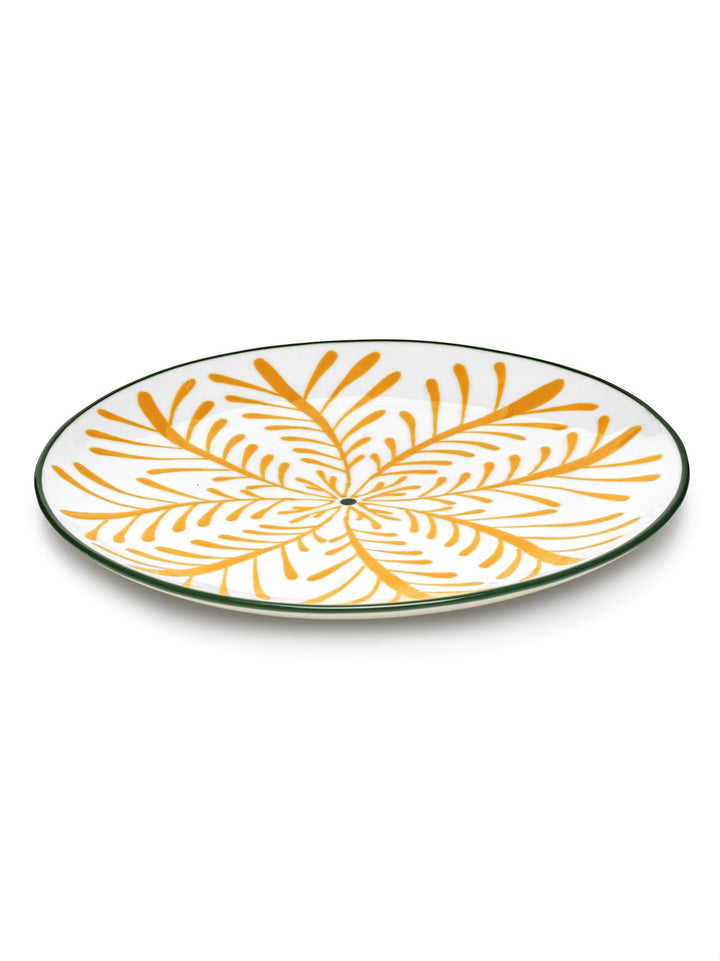 Serax - Waww La Table - Dinerbord Geelgroen Bazaar - Set van 4