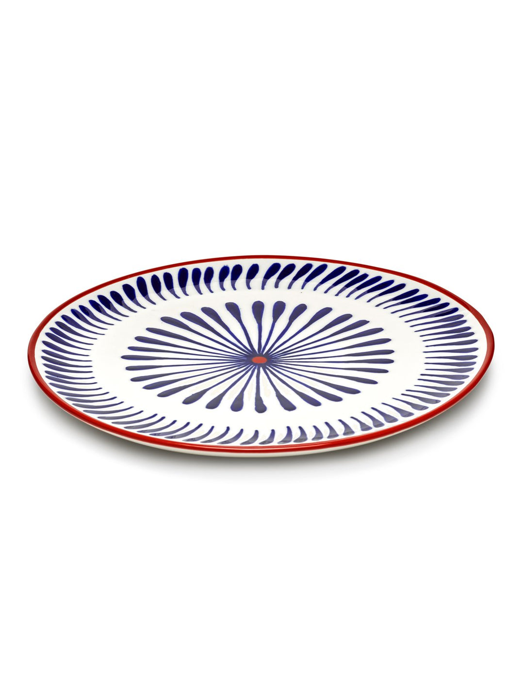 Serax - Waww La Table - Dinerbord Roodblauw Bazaar - Set van 4