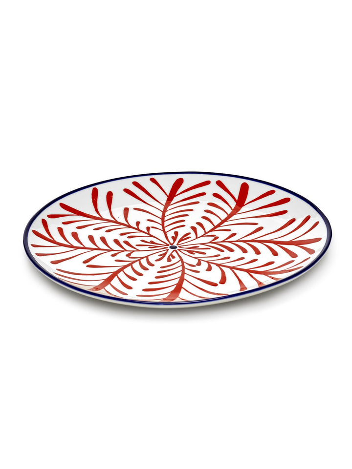 Serax - Waww La Table - Dinerbord Roodblauw Bazaar - Set van 4