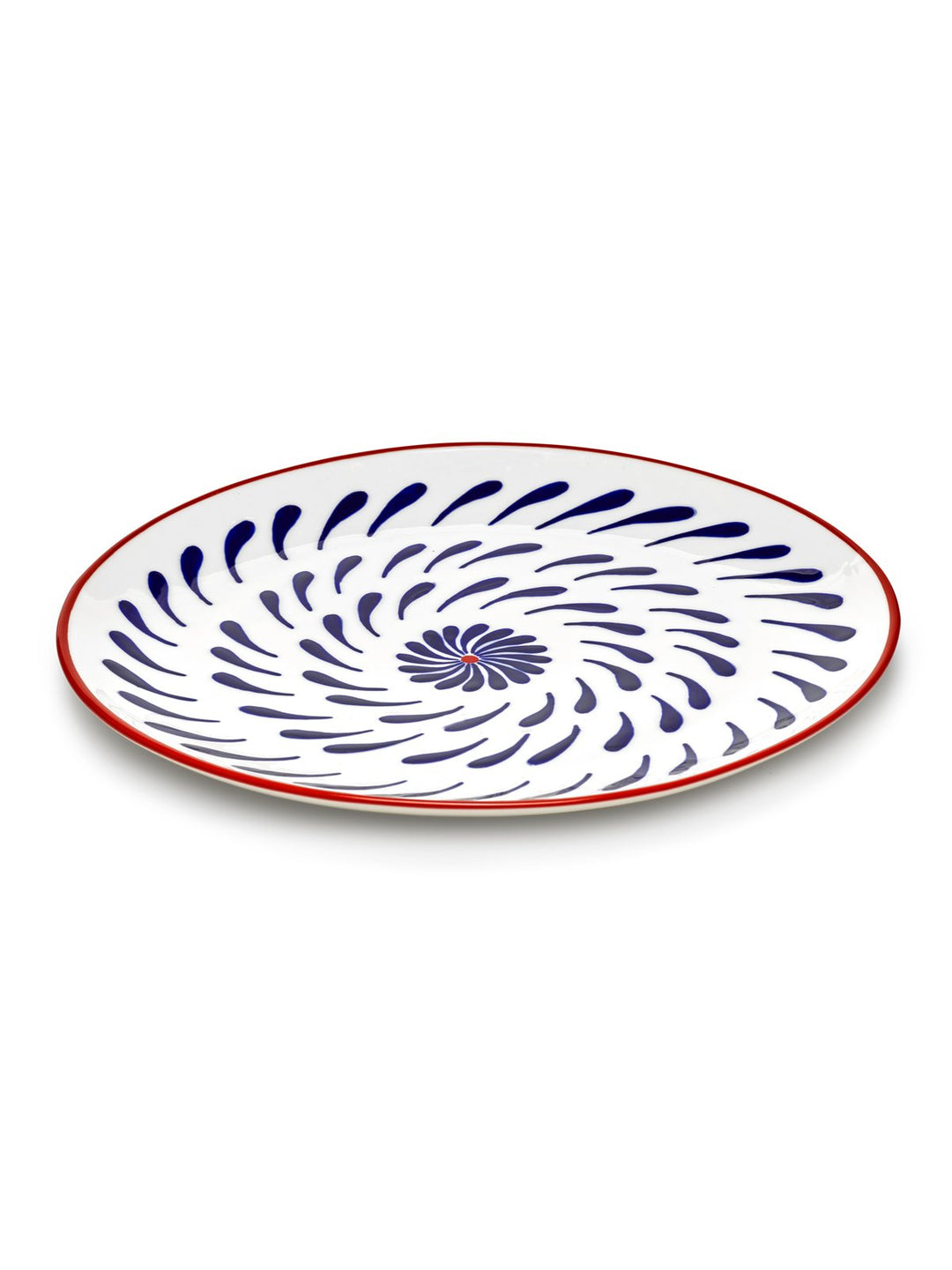 Serax - Waww La Table - Dinerbord Roodblauw Bazaar - Set van 4
