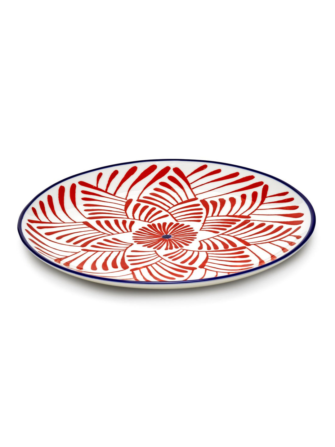 Serax - Waww La Table - Dinerbord Roodblauw Bazaar - Set van 4