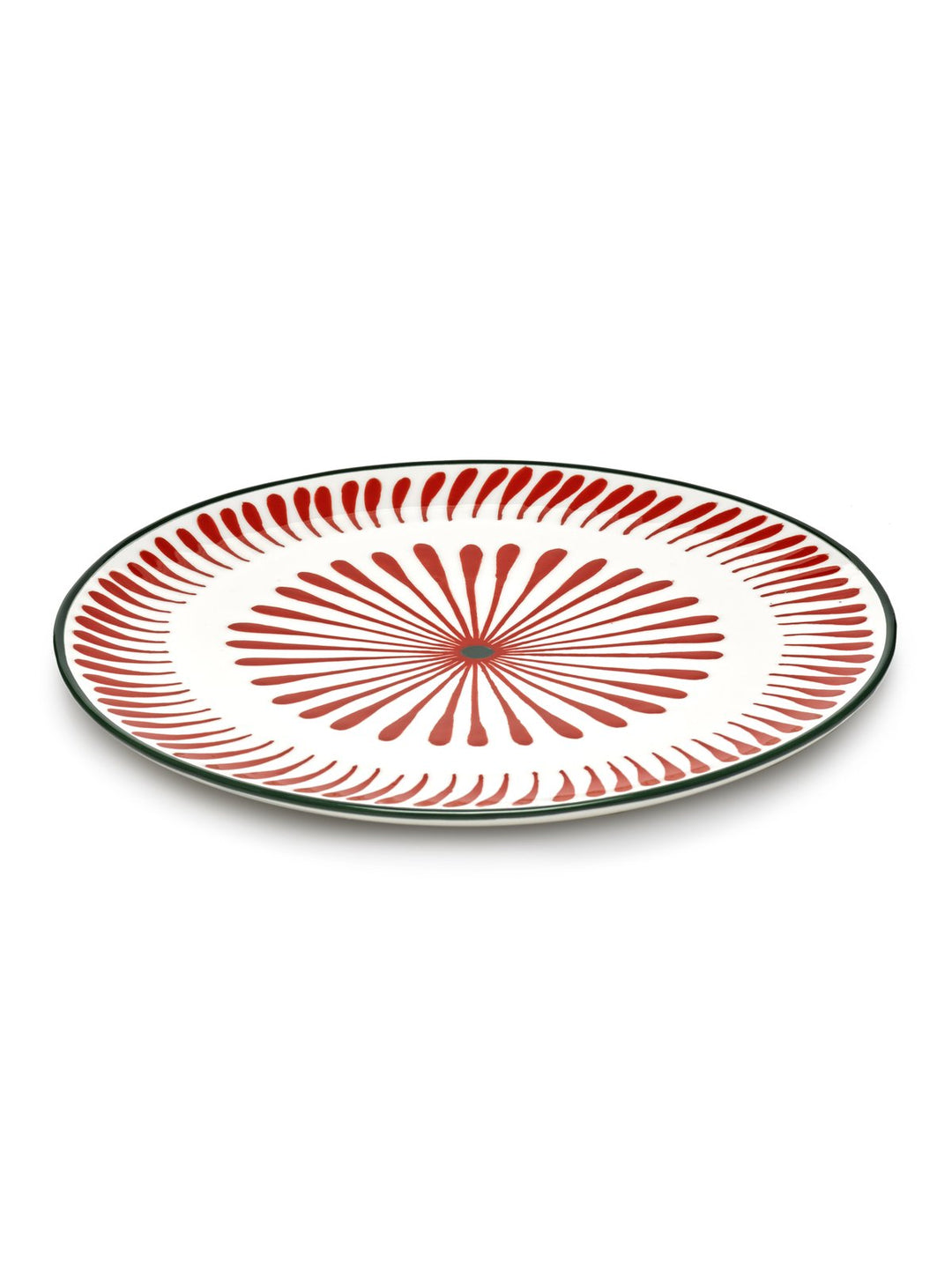 Serax - Waww La Table - Dinerbord Roodgroen Bazaar - Set van 4