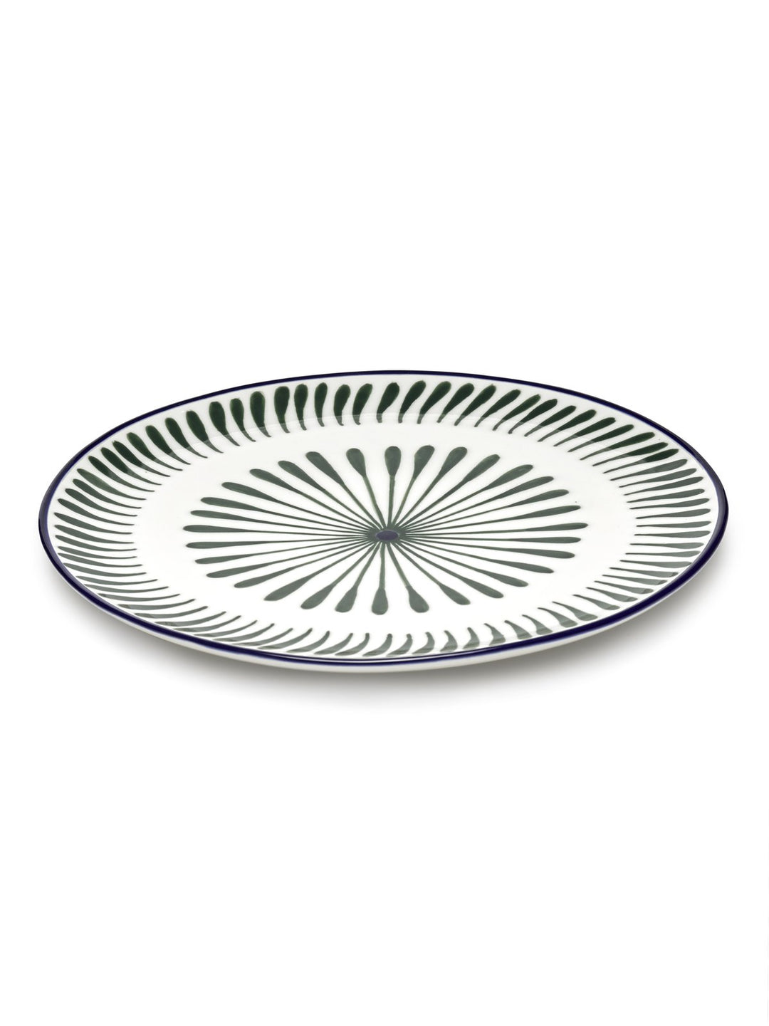 Serax - Waww La Table - Dinerbord Groenblauw Bazaar - Set van 4