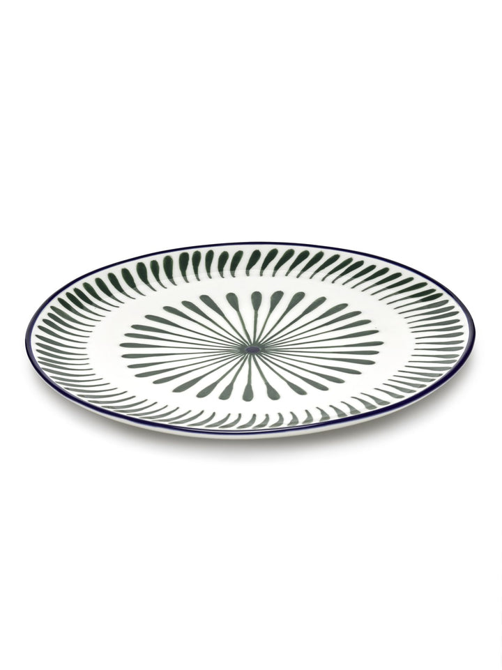 Serax - Waww La Table - Dinerbord Groenblauw Bazaar - Set van 4