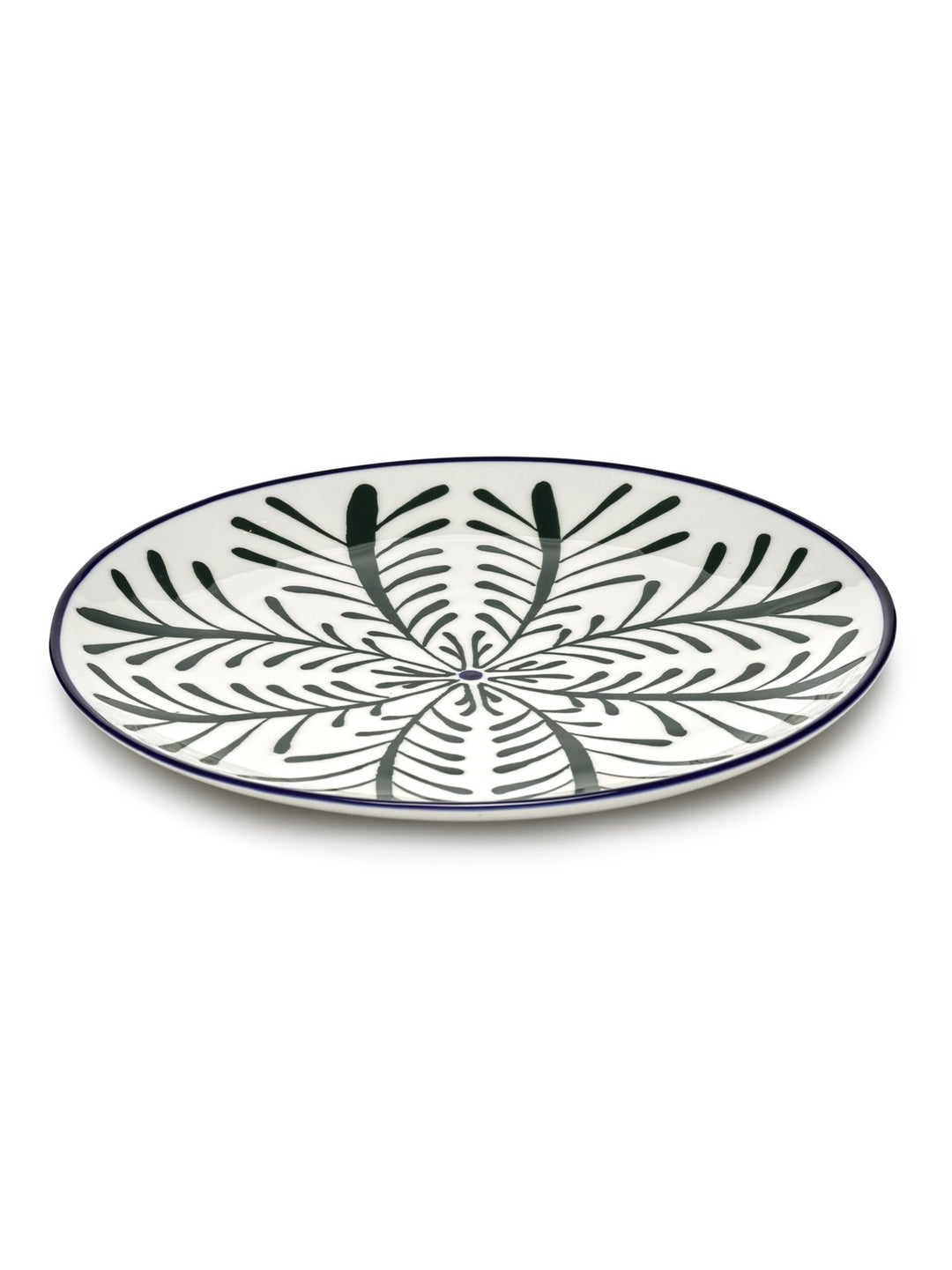 Serax - Waww La Table - Dinerbord Groenblauw Bazaar - Set van 4