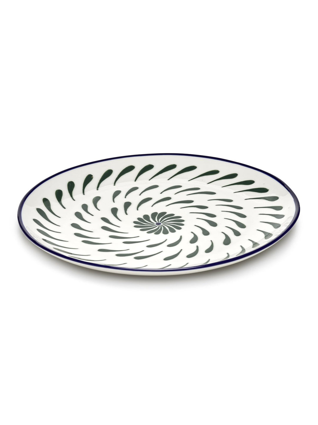 Serax - Waww La Table - Dinerbord Groenblauw Bazaar - Set van 4