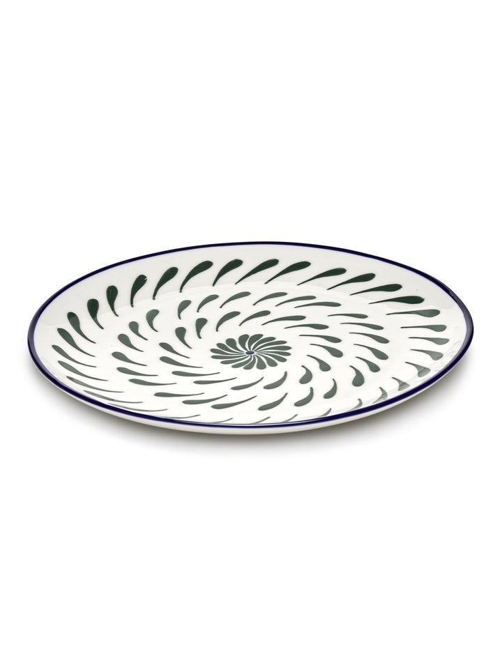Serax - Waww La Table - Dinerbord Groenblauw Bazaar - Set van 4