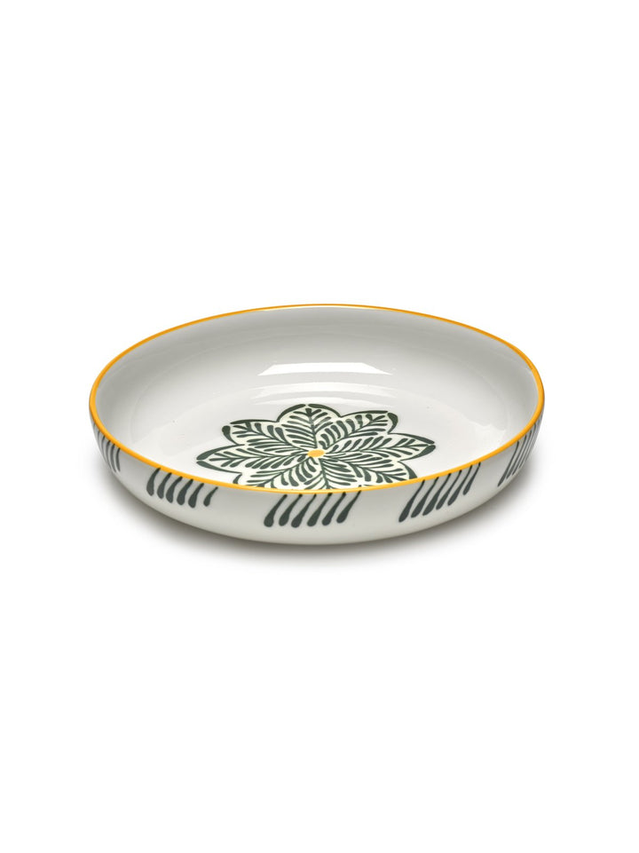 Serax - Waww La Table - Pastabord Geelgroen Bazaar - Set van 4