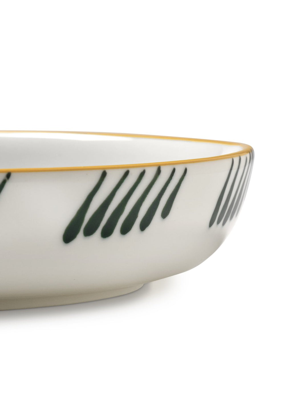 Serax - Waww La Table - Pastabord Geelgroen Bazaar - Set van 4