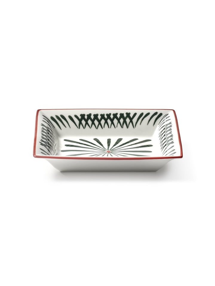 Serax - Waww La Table - Bord Rechthoekig Roodgroen Bazaar - Set van 2