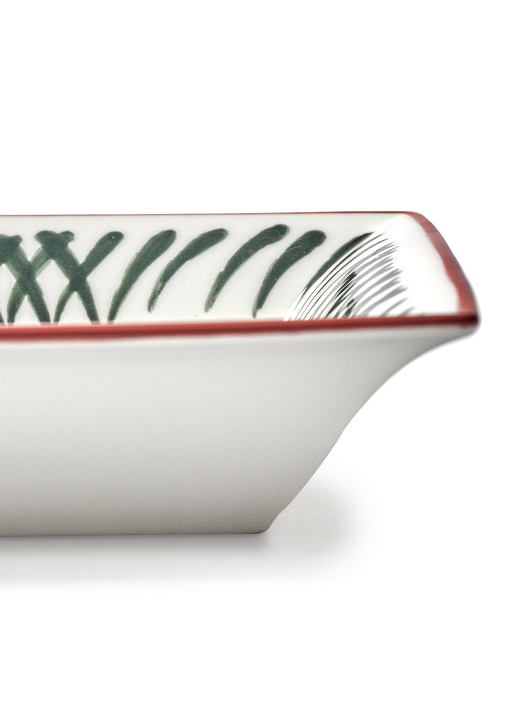 Serax - Waww La Table - Bord Rechthoekig Roodgroen Bazaar - Set van 2