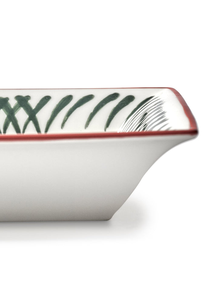 Serax - Waww La Table - Bord Rechthoekig Roodgroen Bazaar - Set van 2
