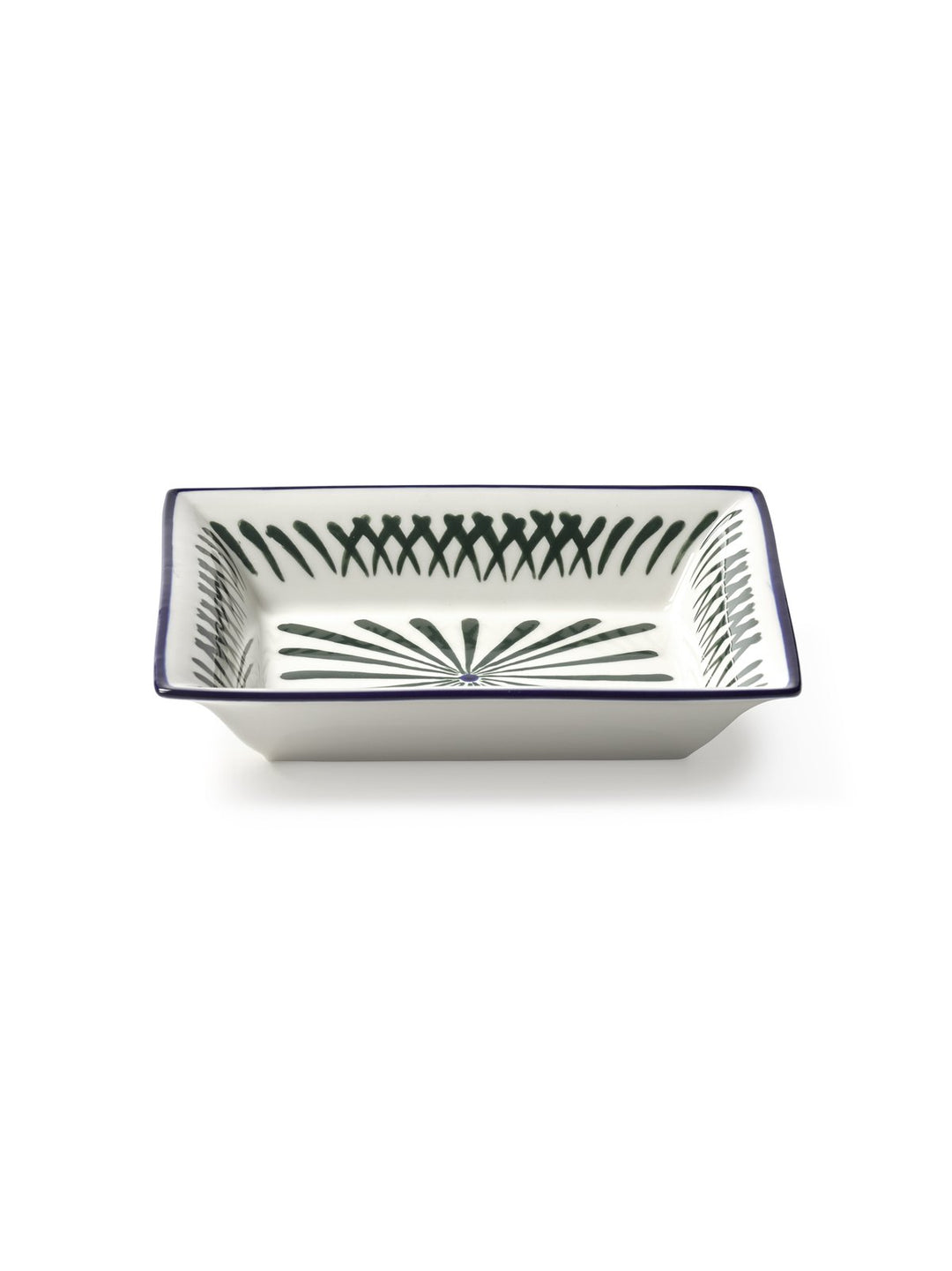 Serax - Waww La Table - Bord Rechthoekig Groenblauw Bazaar - Set van 2