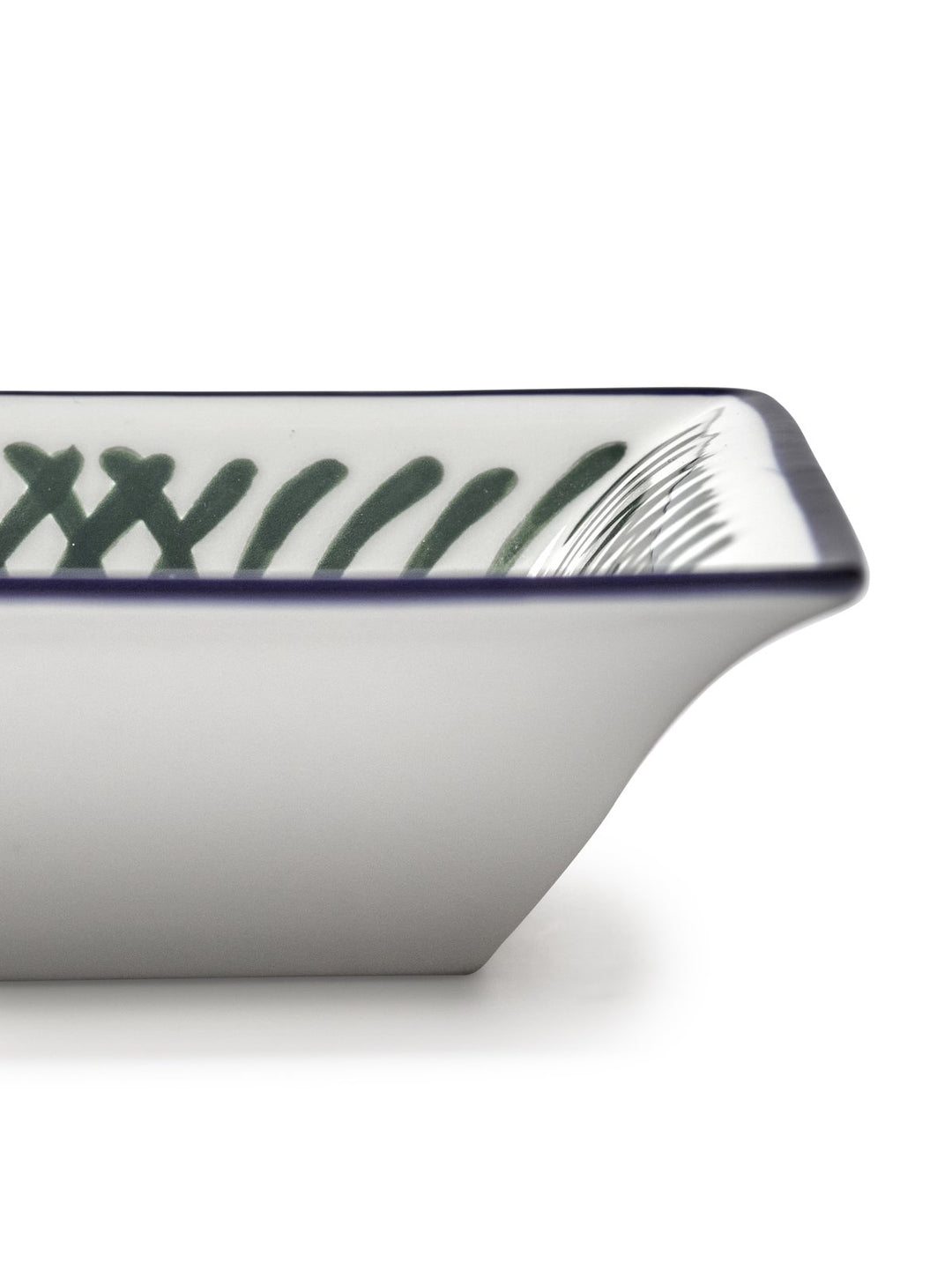 Serax - Waww La Table - Bord Rechthoekig Groenblauw Bazaar - Set van 2