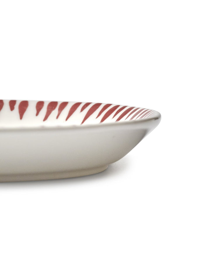 Serax - Waww La Table - Serveerbord Ovaal Rood Bazaar - Set van 2