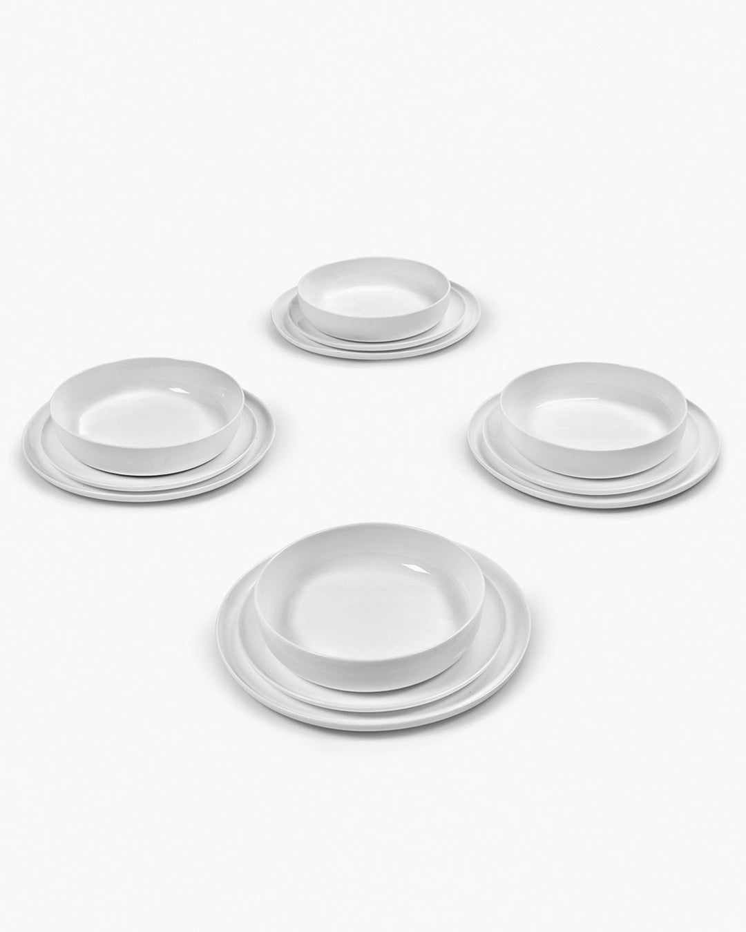 Serax - Piet Boon - Serviesset 12 Stuks Wit Base