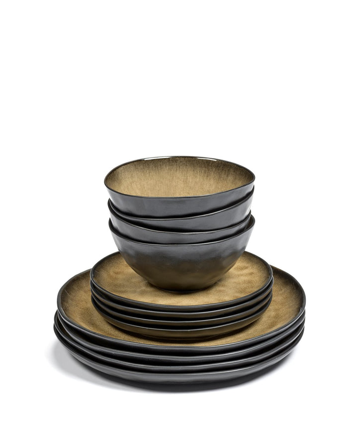 Serax - Pascale Naessens - Serviesset 12 Stuks Groen Pure