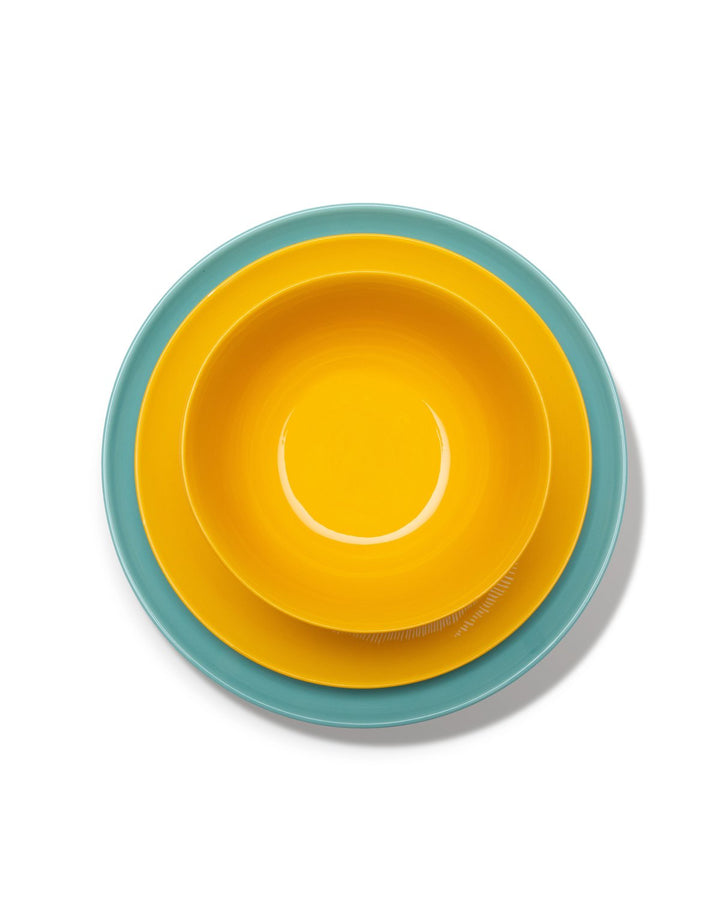 Serax - Ottolenghi - Serviesset 12 Stuks Geel/Azure Feast