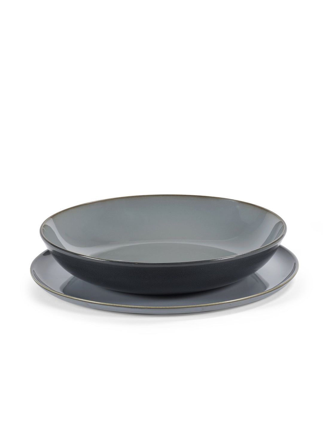 Serax - Anita Le Grelle - Dinersets Dinnerset 8 Stuks Donkerblauw / Rokerig Blauw