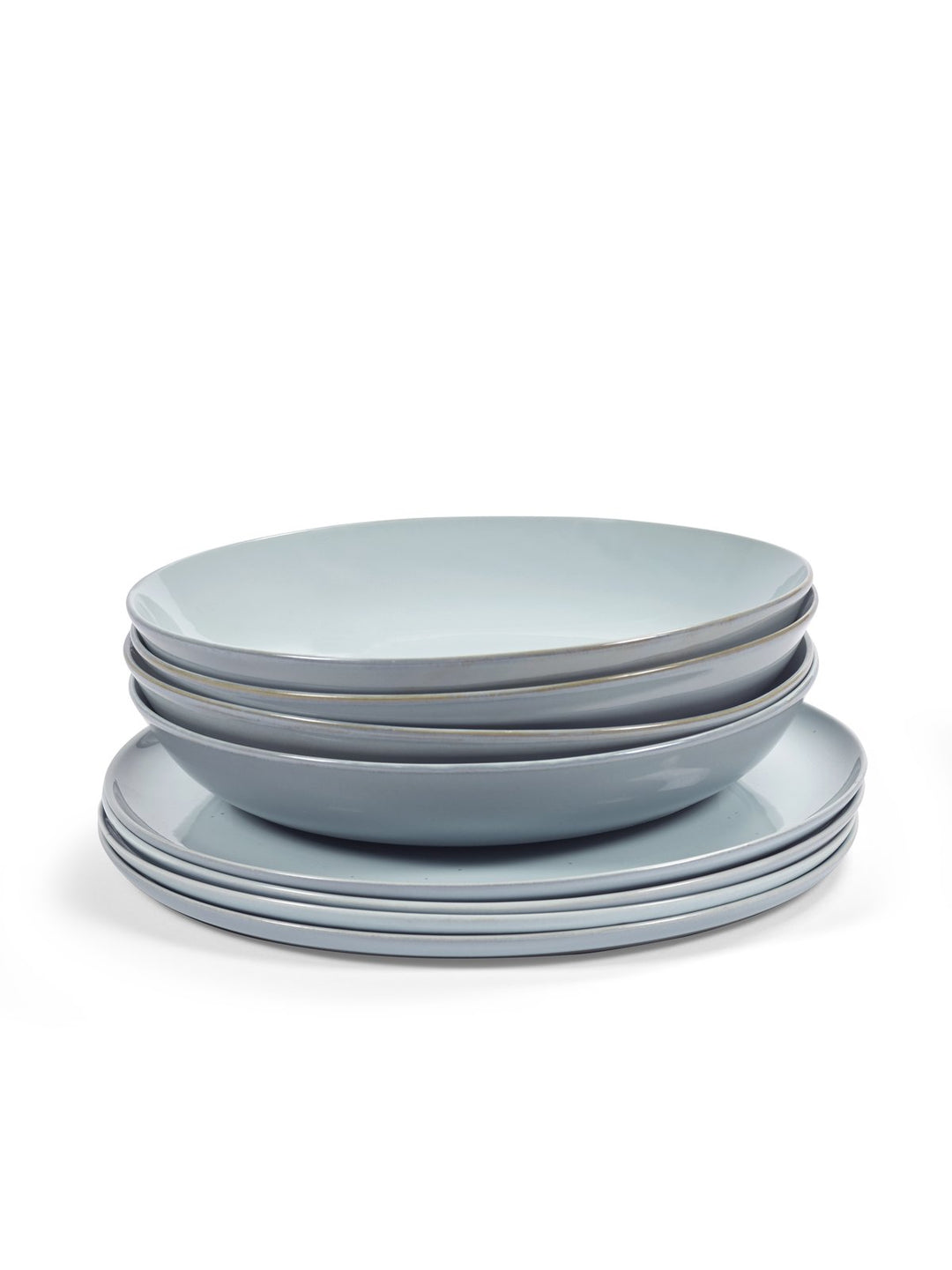 Serax - Anita Le Grelle - Dinersets Dinnerset 8 Stuks Lichtblauw / Rokerig Blauw