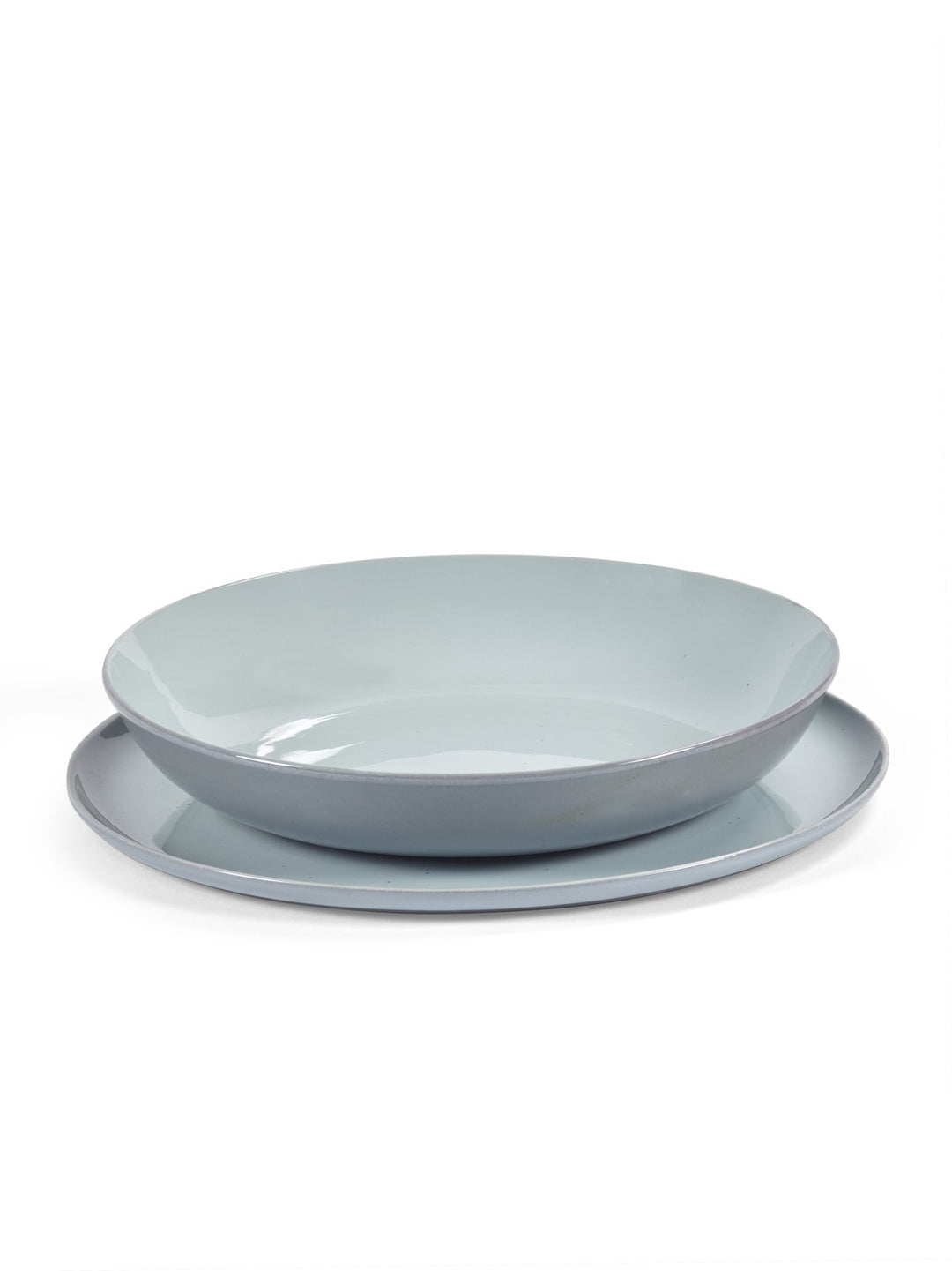 Serax - Anita Le Grelle - Dinersets Dinnerset 8 Stuks Lichtblauw / Rokerig Blauw
