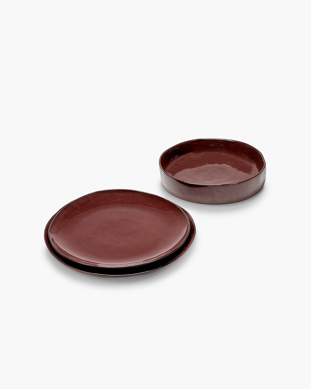 Serax - Marie Michielssen - Dinnerset 12 Stuks Beige/Blauw Sophia - Set van 4