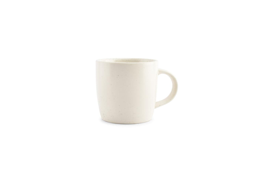Beker 36cl vanille Dot - Set van 6