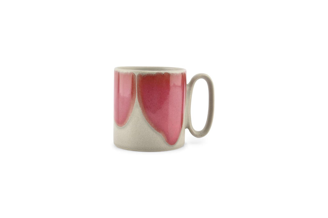 Beker 39cl grey/pink Paint - Set van 4