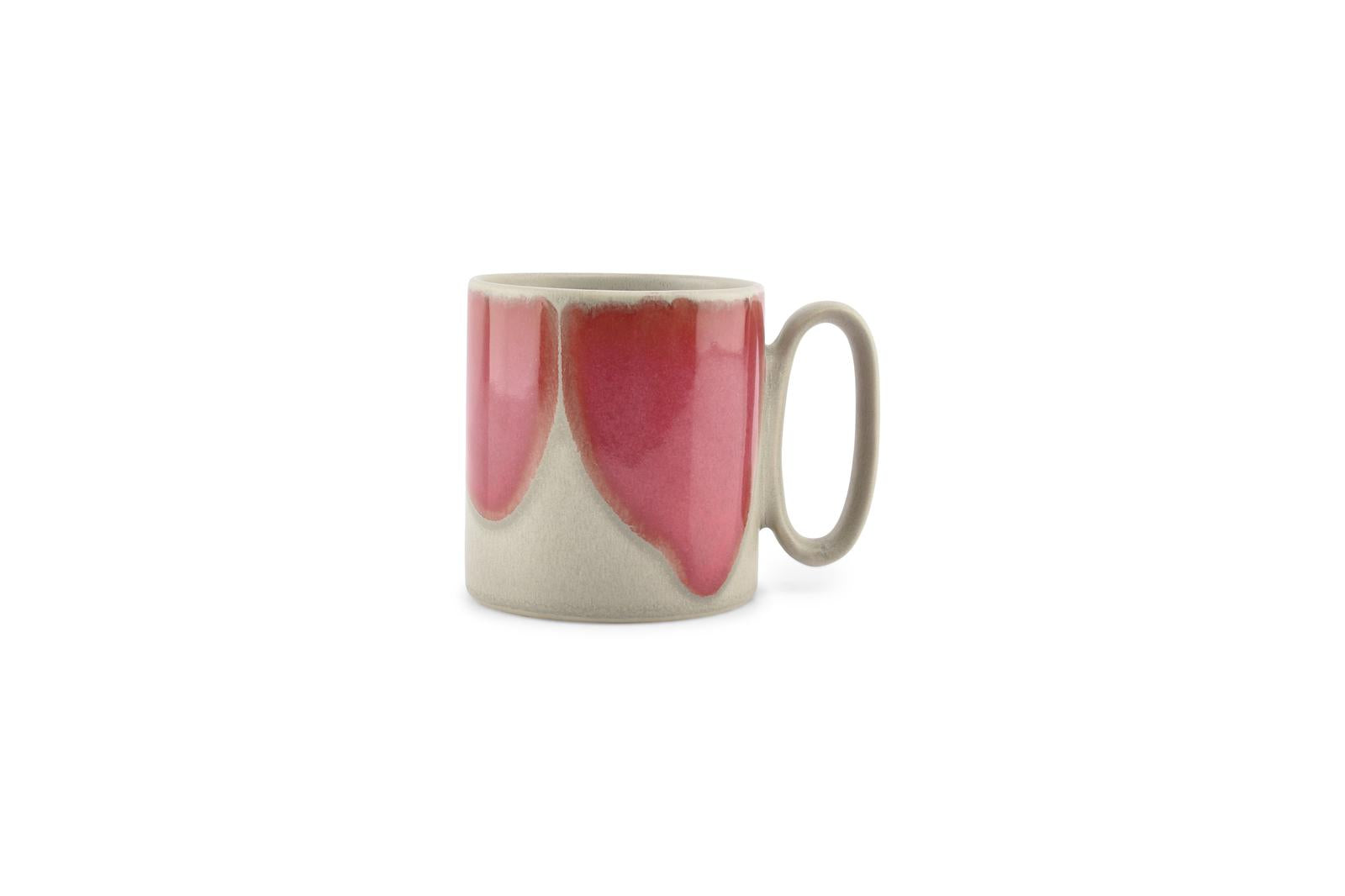 Beker 39cl grey/pink Paint - Set van 4