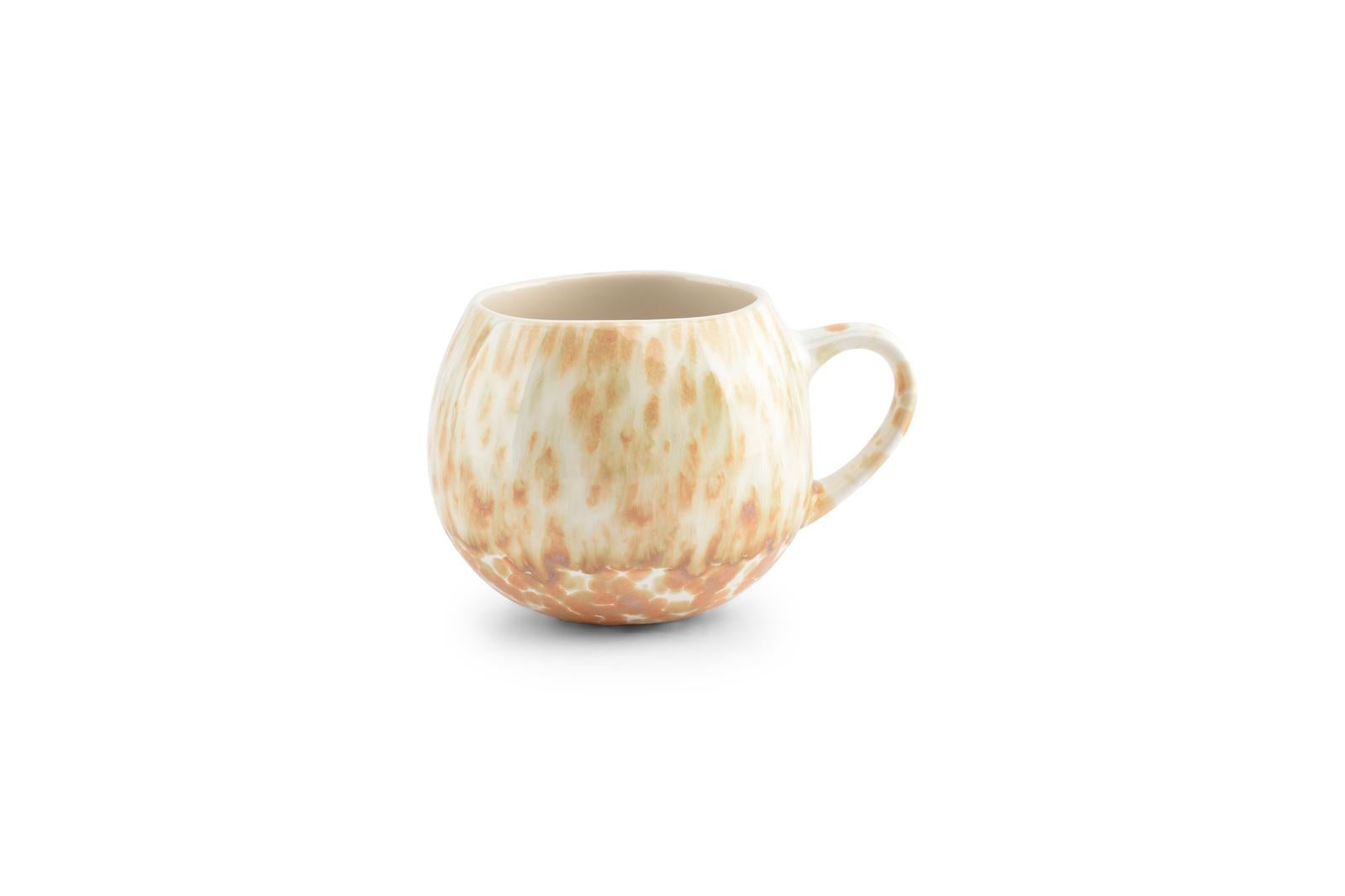 Beker 46cl dotted amber Muggies