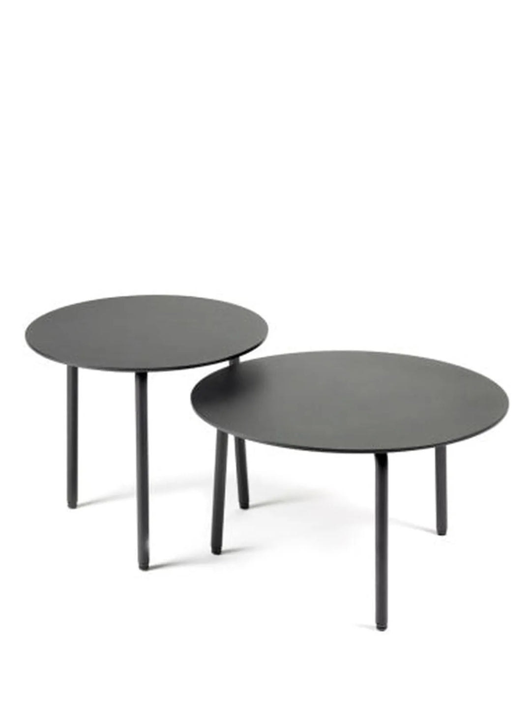 Bijzettafel Rond S Zwart August