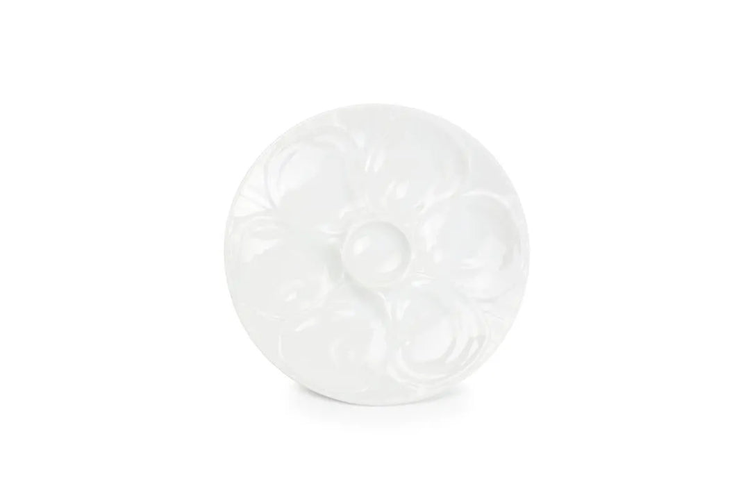 Bonbistro - Oesterbord 22,5cm Wit Appetite - Set van 6