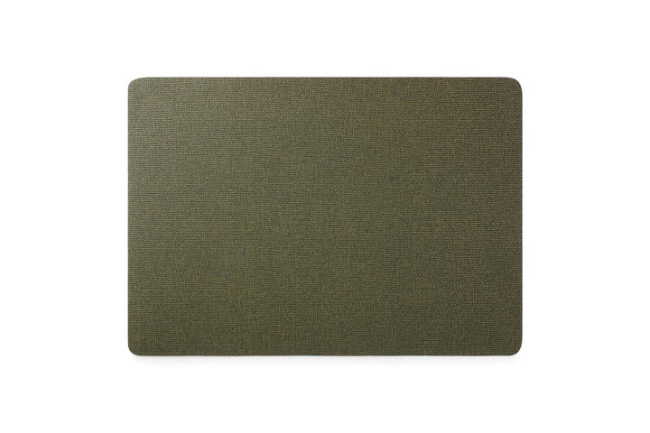 Bonbistro - Placemats Placemat 43x30cm Structuur Groen Layer - Set van 4