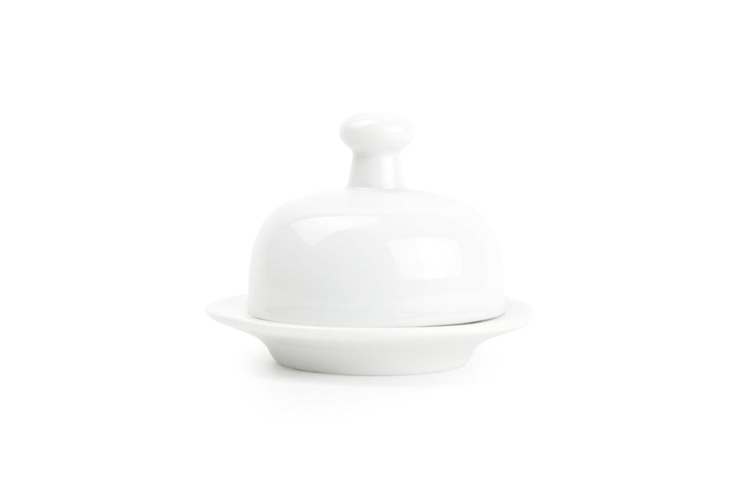 Botervloot 9,5xH7cm wit Appetite