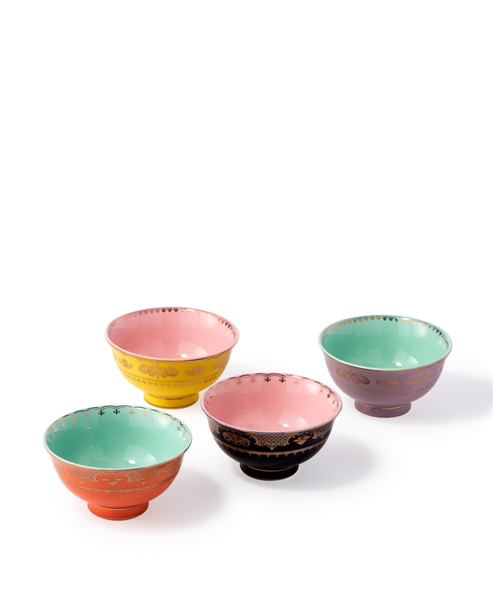 Polspotten - Kom Grandpa S (set van 4)