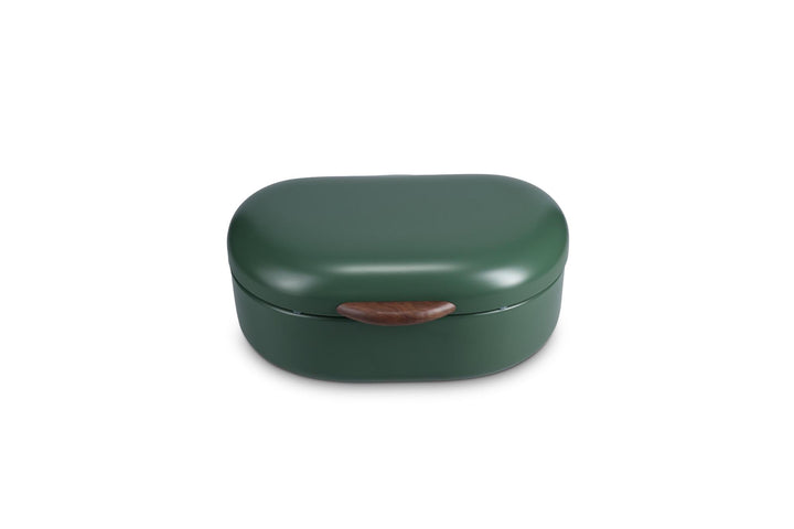 Broodtrommel 40x29xH19,5cm groen Crust
