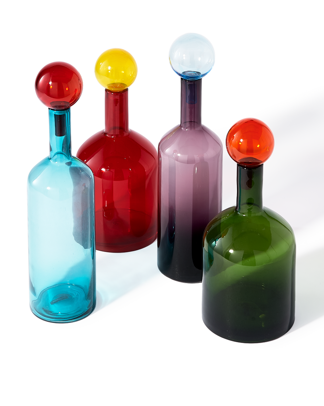 Polspotten - Object Bubbles &amp; Bottles Multicolor (set van 4)
