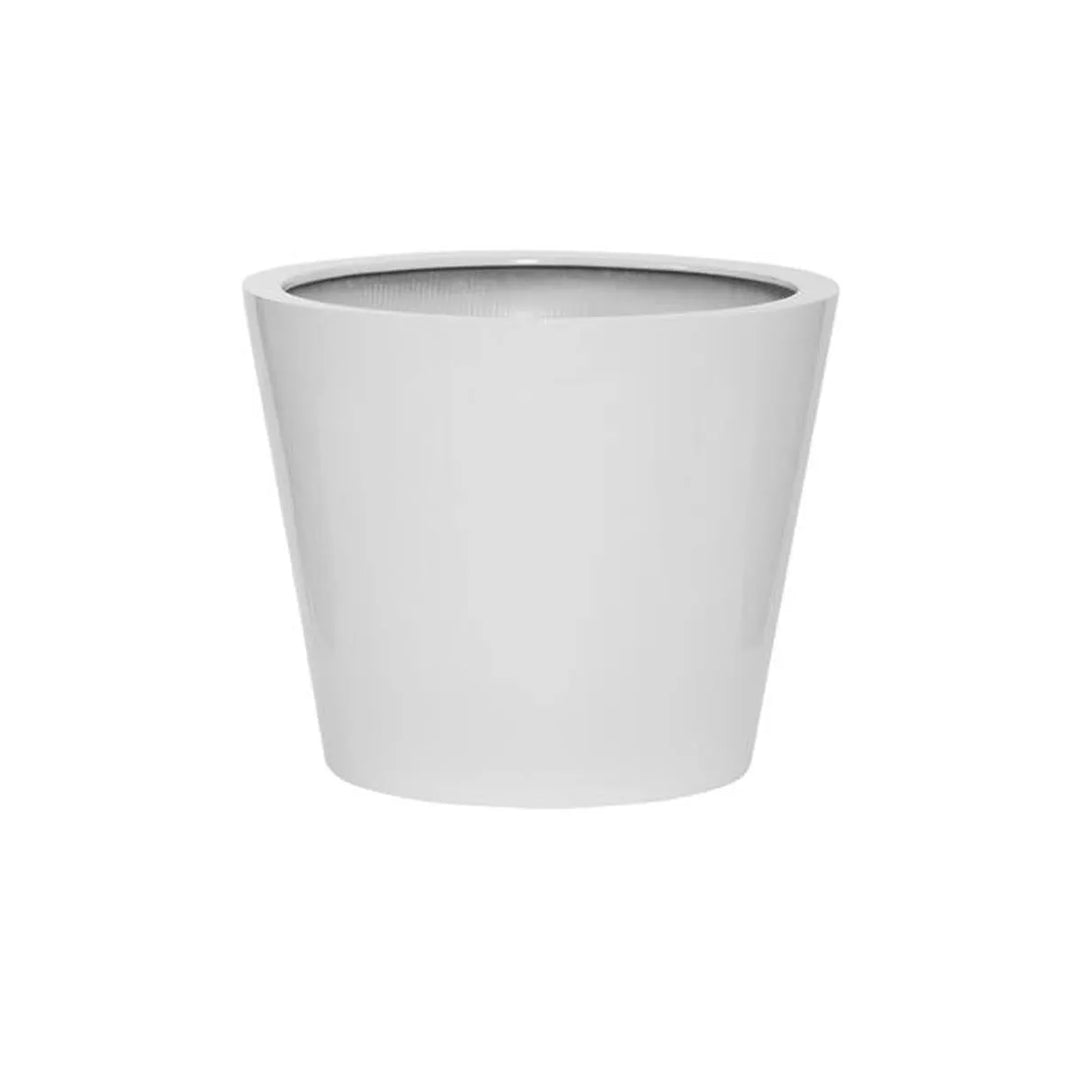 Bucket S, Glanzend Wit