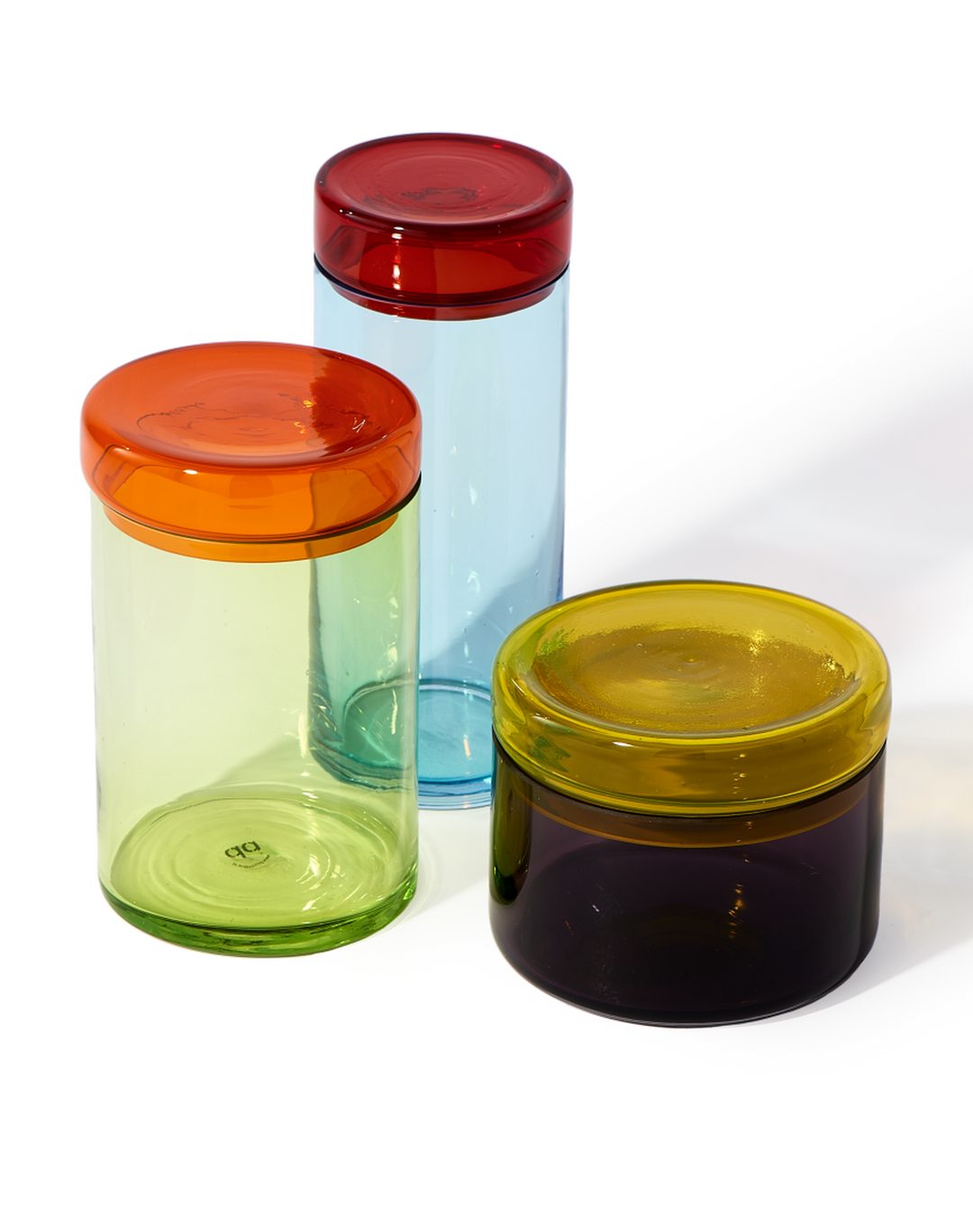 Polspotten - Object Caps &amp; Jars Multicolor (set van 3)