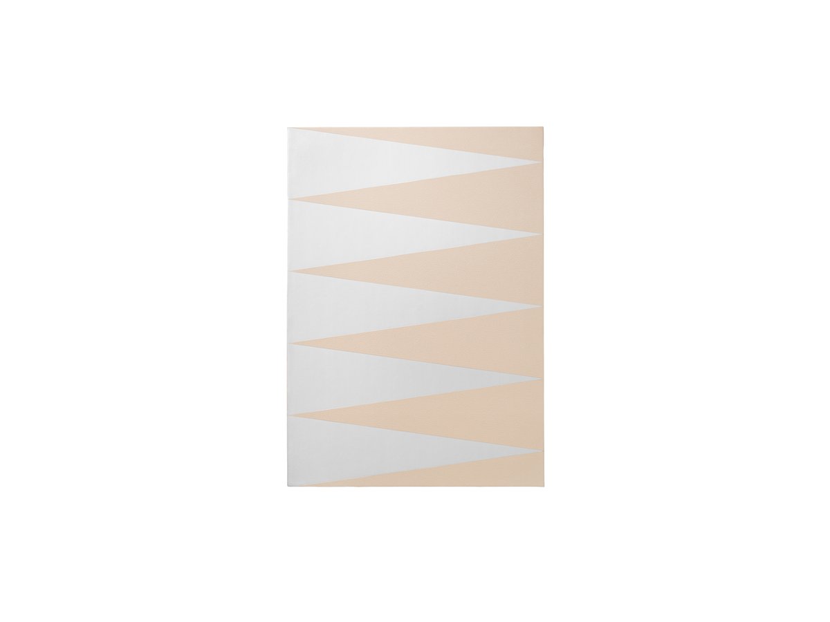 Classic - Art of Backgammon Mirror - Beige/Zilver