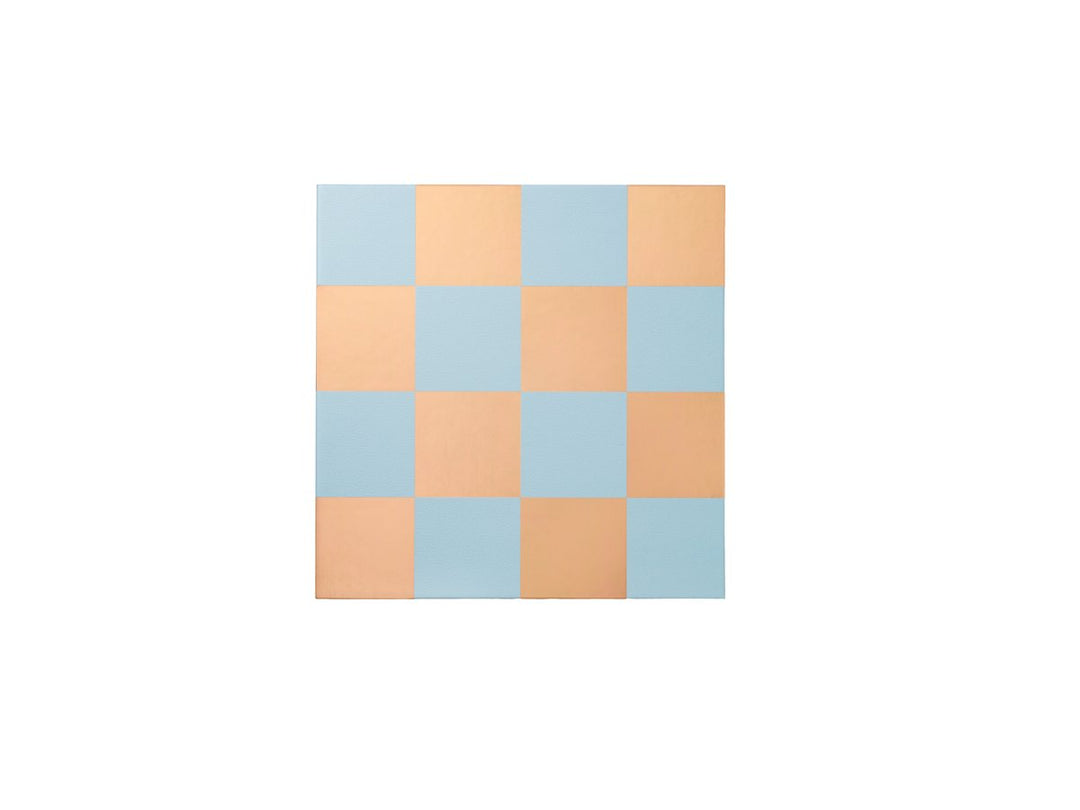 Classic - Art of Chess Mirror - Lichtblauw/Koper