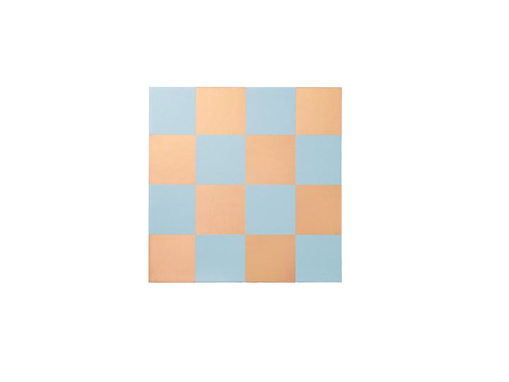 Classic - Art of Chess Mirror - Lichtblauw/Koper