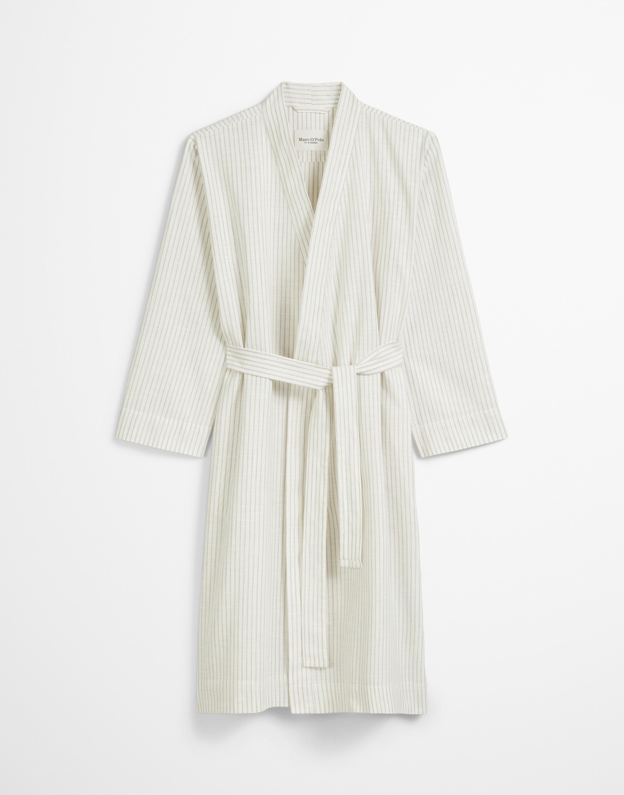 Classic fine stripe Kimono - L