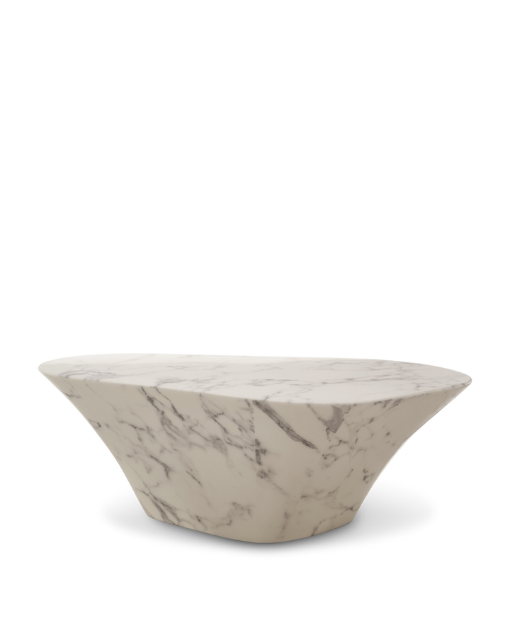 Polspotten - Salontafel Marble Look Wit