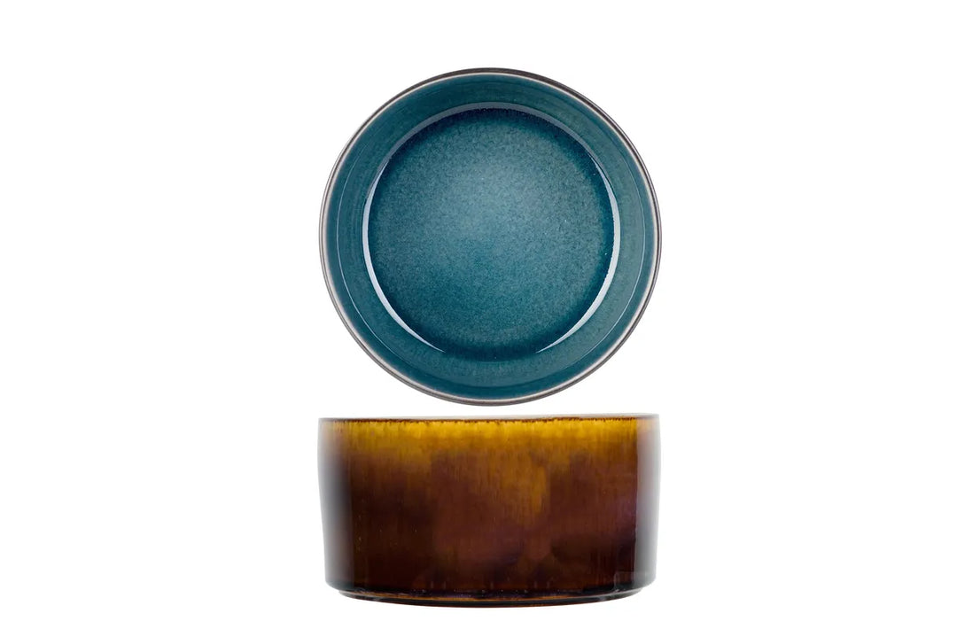 Cosy &amp; Trendy - Quintana Blue Kom Ø14cm - Set van 4