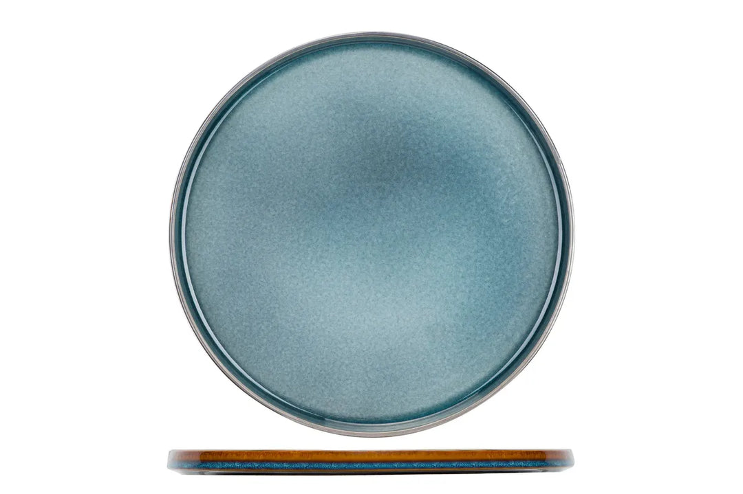 Cosy &amp; Trendy - Quintana Blue Plat Bord Ø32,5cm - Set van 2